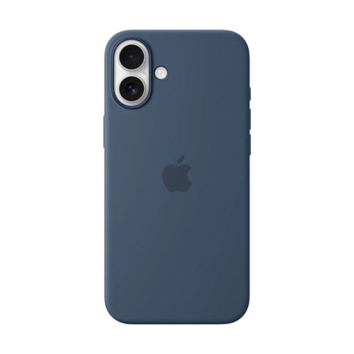 Apple Case Silicone Case with MagSafe Denim for iPhone 16 Plus